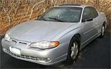 Suggested oil change belonging to 2000 MONTE CARLO vehicle