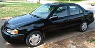 Suggested oil change belonging to 2000 PRIZM vehicle