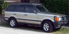 Suggested oil change belonging to 2000 RANGE ROVER vehicle