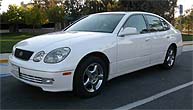 Suggested oil change belonging to 2000 GS400 vehicle