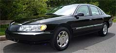 Suggested oil change belonging to 2000 CONTINENTAL vehicle