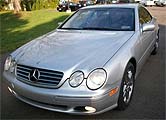 Suggested oil change belonging to 2000 CL500 vehicle