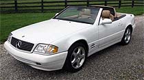 Suggested oil change belonging to 2000 SL600 vehicle
