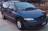 Suggested oil change belonging to 2000 GRAND VOYAGER vehicle