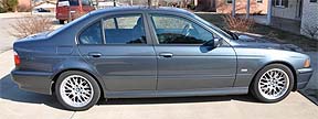 Suggested oil change belonging to 2001 530i vehicle