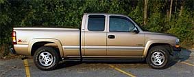 Suggested oil change belonging to 2001 SILVERADO 1500 vehicle