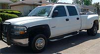 Suggested oil change belonging to 2001 SILVERADO 3500 vehicle