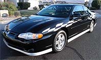Suggested oil change belonging to 2001 MONTE CARLO SS vehicle