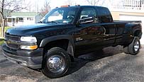 Suggested oil change belonging to 2001 SILVERADO 3500 vehicle