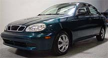 Suggested oil change belonging to 2001 LANOS vehicle