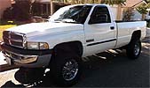 Suggested oil change belonging to 2001 RAM 2500 HD vehicle