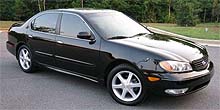 Suggested oil change belonging to 2001 I30 vehicle