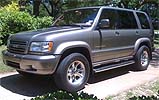 Suggested oil change belonging to 2001 TROOPER vehicle