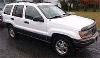 Suggested oil change belonging to 2001 GRAND CHEROKEE vehicle