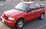 Suggested oil change belonging to 2001 SPORTAGE vehicle