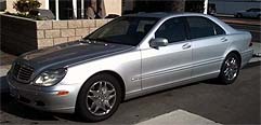 Suggested oil change belonging to 2001 S600 vehicle