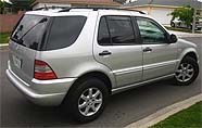 Suggested oil change belonging to 2001 ML430 vehicle