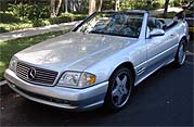 Suggested oil change belonging to 2001 SL500 vehicle