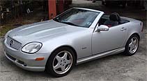 Suggested oil change belonging to 2001 SLK320 vehicle