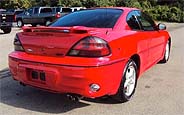 Suggested oil change belonging to 2001 GRAND AM vehicle