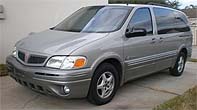 Suggested oil change belonging to 2001 MONTANA VAN vehicle