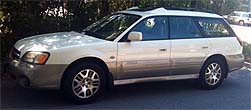 Suggested oil change belonging to 2001 OUTBACK vehicle