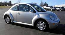 Suggested oil change belonging to 2001 BEETLE vehicle
