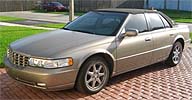 Suggested oil change belonging to 2002 SEVILLE vehicle