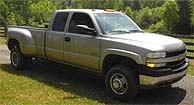 Suggested oil change belonging to 2002 SILVERADO 3500 vehicle