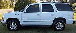 Suggested oil change belonging to 2002 TAHOE vehicle