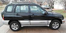 Suggested oil change belonging to 2002 TRACKER vehicle