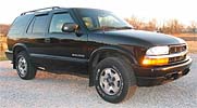 Suggested oil change belonging to 2002 BLAZER vehicle