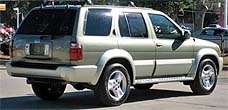 Suggested oil change belonging to 2002 QX4 vehicle