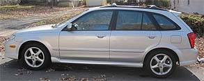 Suggested oil change belonging to 2002 PROTEGE5 vehicle