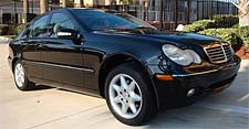 Suggested oil change belonging to 2002 C240 vehicle