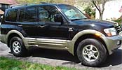 Suggested oil change belonging to 2002 MONTERO vehicle