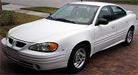 Suggested oil change belonging to 2002 GRAND AM vehicle