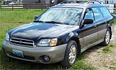 Suggested oil change belonging to 2002 OUTBACK vehicle