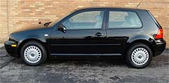 Suggested oil change belonging to 2002 GOLF vehicle