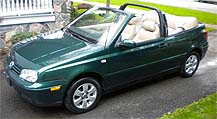 Suggested oil change belonging to 2002 CABRIO vehicle