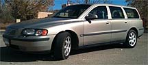 Suggested oil change belonging to 2002 V70 vehicle