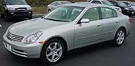 Suggested oil change belonging to 2003 G35 vehicle