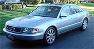 Suggested oil change belonging to 2003 S8 vehicle