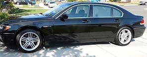 Suggested oil change belonging to 2003 760Li vehicle