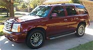 Suggested oil change belonging to 2003 ESCALADE vehicle
