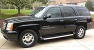 Suggested oil change belonging to 2003 ESCALADE vehicle