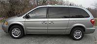 Suggested oil change belonging to 2003 TOWN AND COUNTRY vehicle