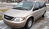 Suggested oil change belonging to 2003 TOWN AND COUNTRY vehicle