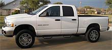 Suggested oil change belonging to 2003 RAM 2500 HD vehicle