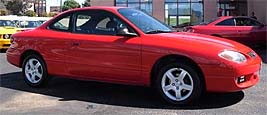 Suggested oil change belonging to 2003 ESCORT ZX2 vehicle